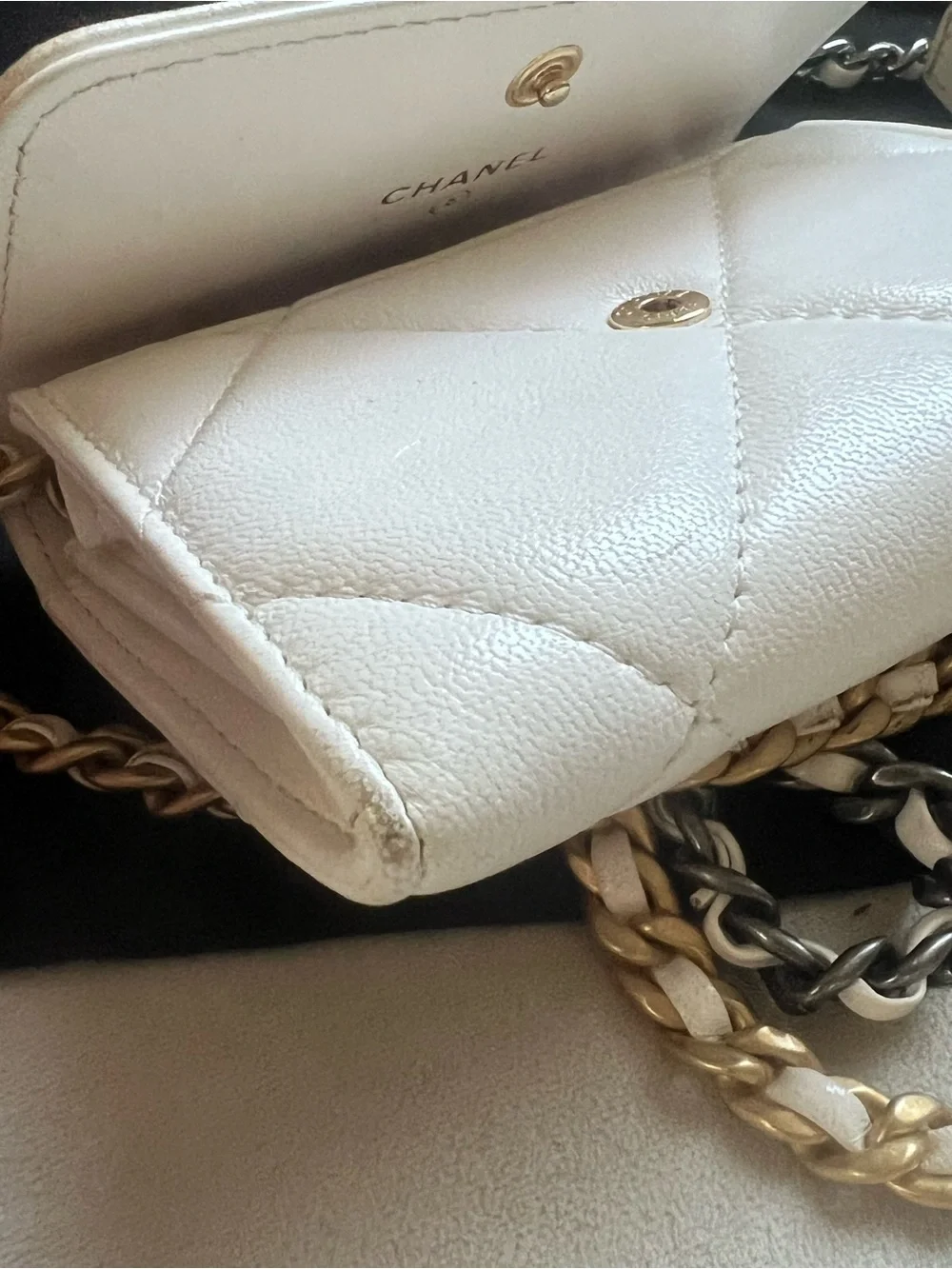 Chanel 19 Coin Purse/ Cardholder Crossbody